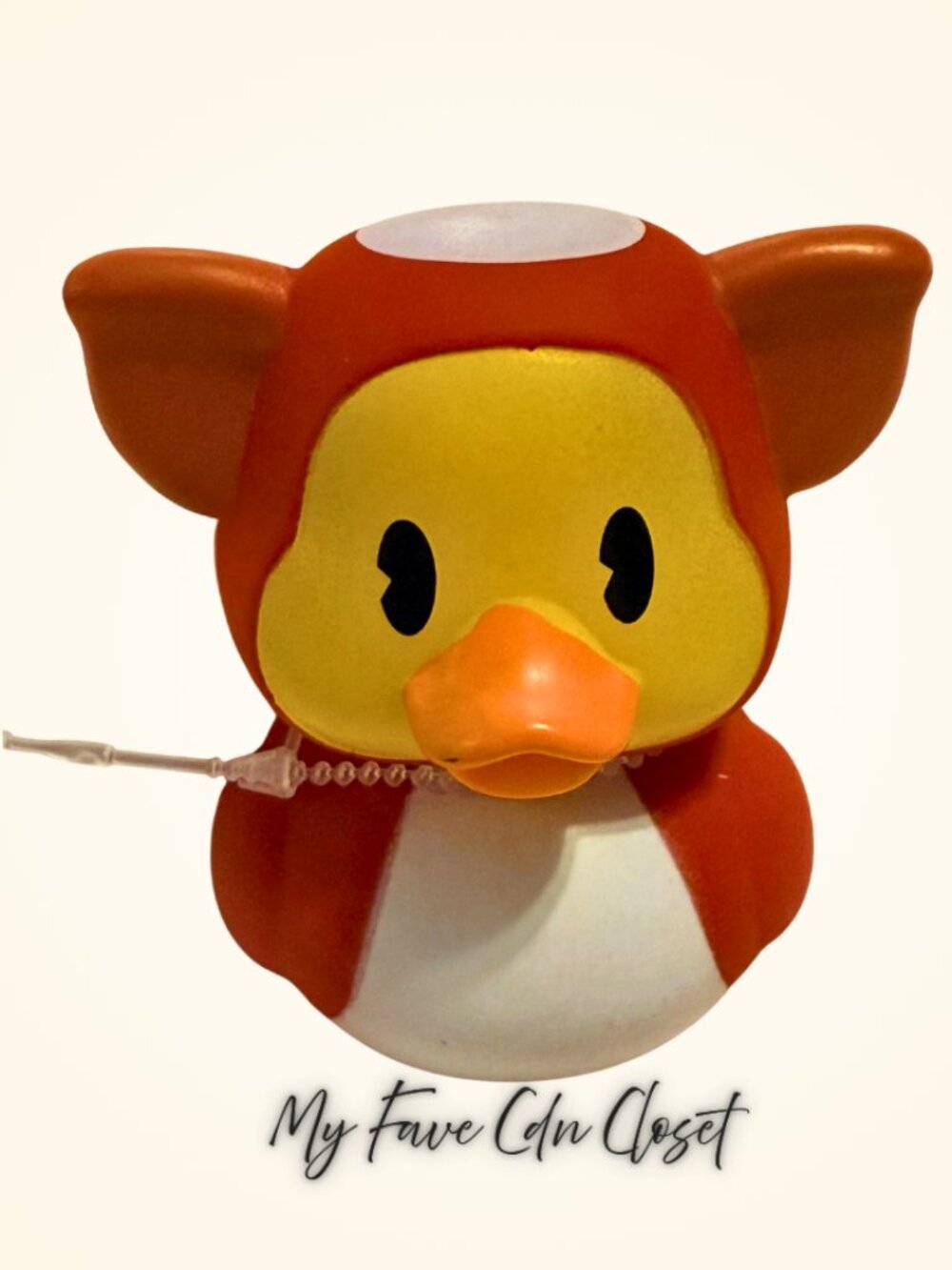 NEW WB Gremlins Duckalooz GIZMO Rubber Duck